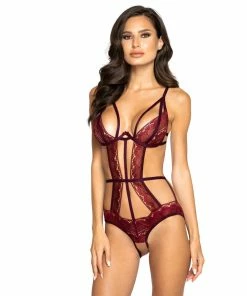 Roma Costume Glittered Multiple Cutout Crotchless Teddy 12 Roma Costume Glittered Multiple Cutout Crotchless Teddy