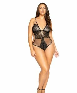 Roma Costume Glittered Teddy With Chain Detail LINGERIE 16 Roma Costume Glittered Teddy With Chain Detail LINGERIE