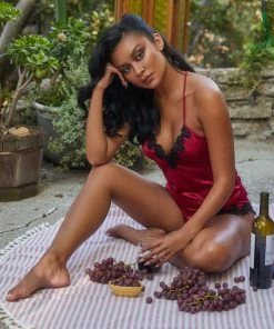 Roma Costume Soft Satin Short Set