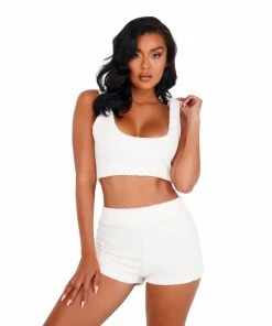 Roma Costume Cozy & Comfy Fuzzy Short Set CLOTHING