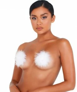 Roma Costume Pair Of Furry Pasties LINGERIE