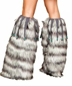 Roma Costume ACCESORIES Leg Warmers With Beaded Fringe