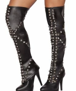 Roma Costume Spike Studded Leggings