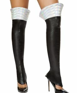 Roma Costume Black Space Girl Leggings Costume Accessories