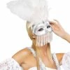 Roma Costume Beaded Masquerade Mask Costume Accessories