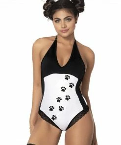 Espiral COSTUMES Panda Bodysuit Costume
