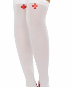 Roma Costume Nurse Stockings Hosiery