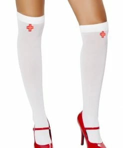 Roma Costume Nurse Stockings Hosiery