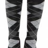 Roma Costume Grey Argyle Leg Warmer