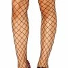 Roma Costume Thigh High Open Fishnet Stocking