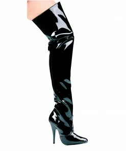 Ellie Shoes 5 Heel Thigh High Boots
