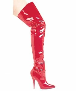 Ellie Shoes 5 Heel Thigh High Boots