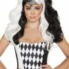 Roma Costume ACCESORIES Black/White Wig 2 Roma Costume ACCESORIES Black/White Wig