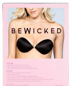 Be Wicked Black Smooth Invisible Bra