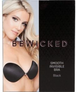 Be Wicked Black Smooth Invisible Bra