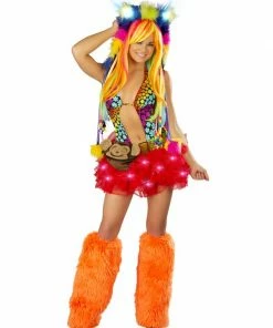 JValentine Plush Monkey Pack Rave Accessories