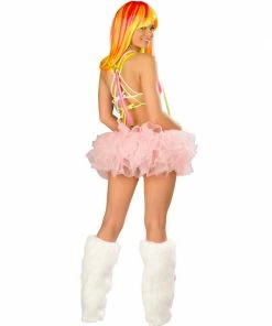 JValentine CLOTHING Basic Neon Pink Crop Top 7 JValentine CLOTHING Basic Neon Pink Crop Top