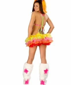 JValentine Neon Cosmos Halter Romper