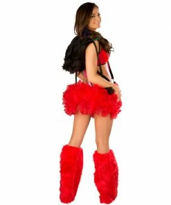 JValentine Rave Bottoms Suspender Red Tutu 9 JValentine Rave Bottoms Suspender Red Tutu