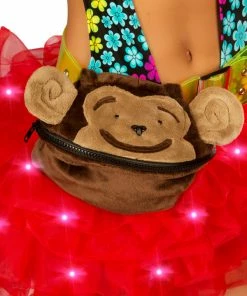JValentine Plush Monkey Pack Rave Accessories