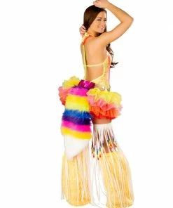 JValentine Super Fluff Yellow Legwarmers