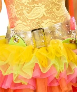 JValentine ACCESORIES Clear Glitter Belt