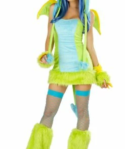 JValentine Puff Dragon Gloves Rave Accessories