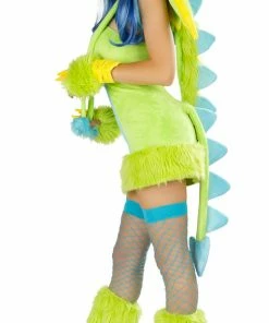 JValentine Rave Accessories Puff Dragon Deluxe Hood With Spikes