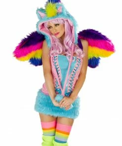 JValentine Rainbow Pony Costume COSTUMES