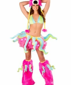 JValentine Rave Accessories Octopus Costume Beanie