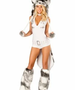 JValentine Rave Accessories White Husky Harness