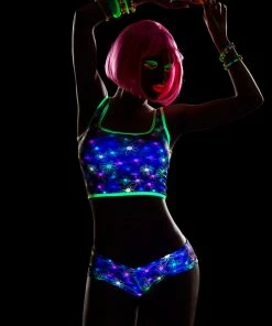 Espiral CLOTHING Electric Daisy Cropped Tank Top