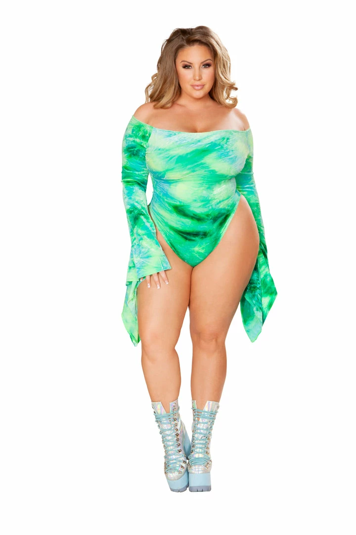 JValentine Tie Dye Velvet Gypsy Bodysuit 7 JValentine Tie Dye Velvet Gypsy Bodysuit