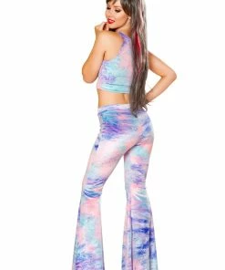 JValentine Cotton Kandi Velvet Bell Bottom Pant CLOTHING
