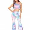 JValentine Cotton Kandi Velvet Bell Bottom Pant CLOTHING