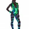 JValentine Aqua Mermaid Light-up Romper