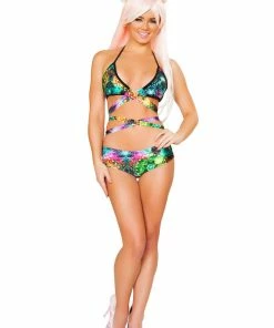 JValentine CLOTHING Jade Trance Light-Up Shorts