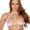 JValentine Neon Star Beaded Harness 1 JValentine Neon Star Beaded Harness