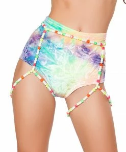 JValentine Neon Star Beaded Garter
