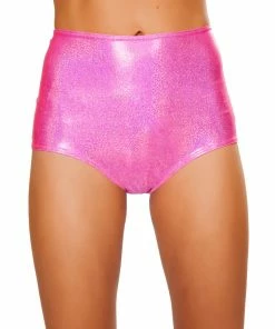 JValentine CLOTHING Hot Pink High-Waist Short