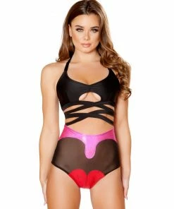 JValentine CLOTHING Loud Mouth High-Waist Short