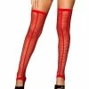 JValentine ACCESORIES Shred Net Red Leggings 2 JValentine ACCESORIES Shred Net Red Leggings