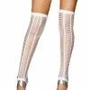 JValentine ACCESORIES Shred Net White Leggings 1 JValentine ACCESORIES Shred Net White Leggings
