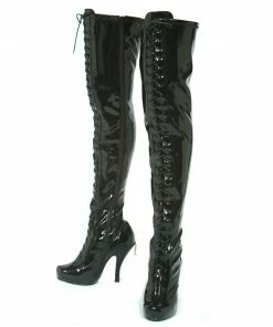 Ellie Shoes 4.5 Concealed PlatformThigh High Boot